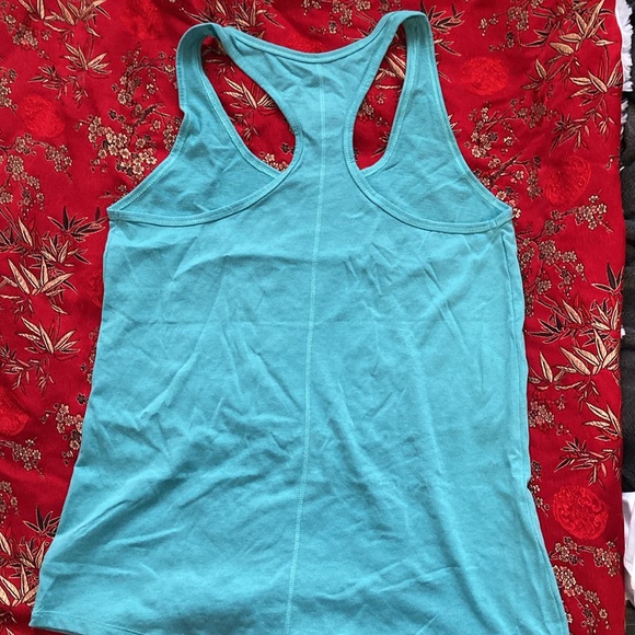 Racer back tank. Silver letters: L I B R E - Picture 3 of 4